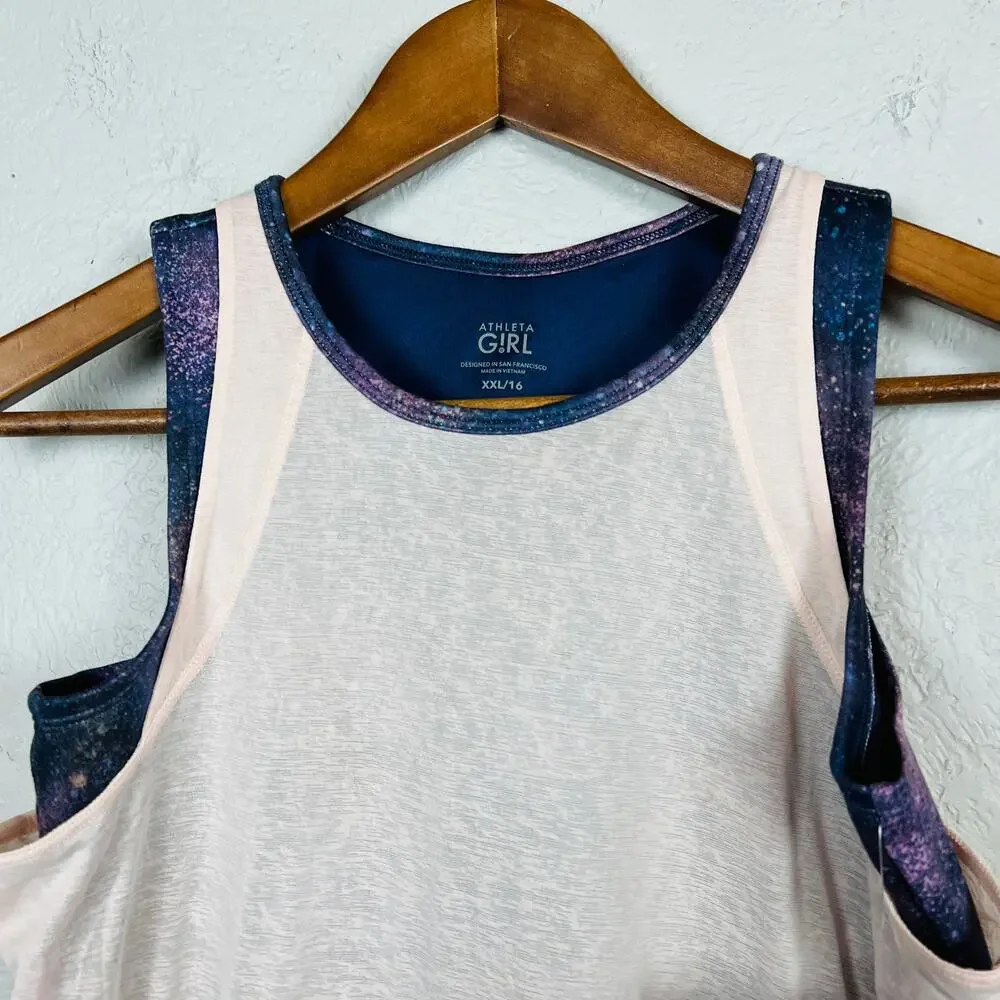 NEW! Athleta Girl Team Up Tank Athletic Top - XXL / 16